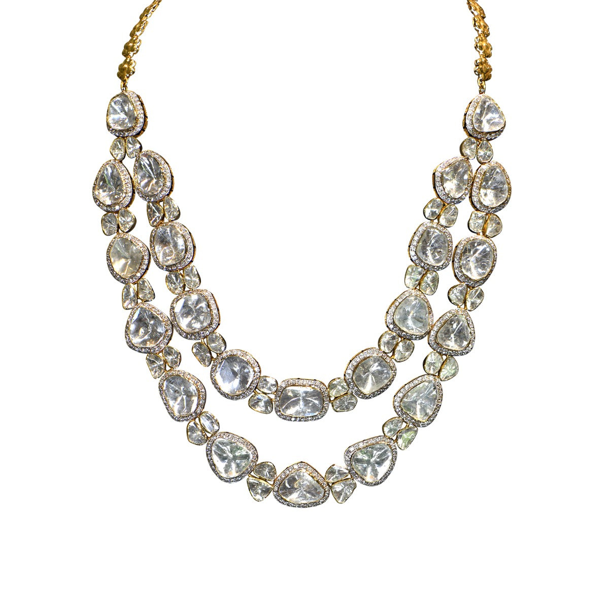 Stringing Pretty Polki Necklace Set