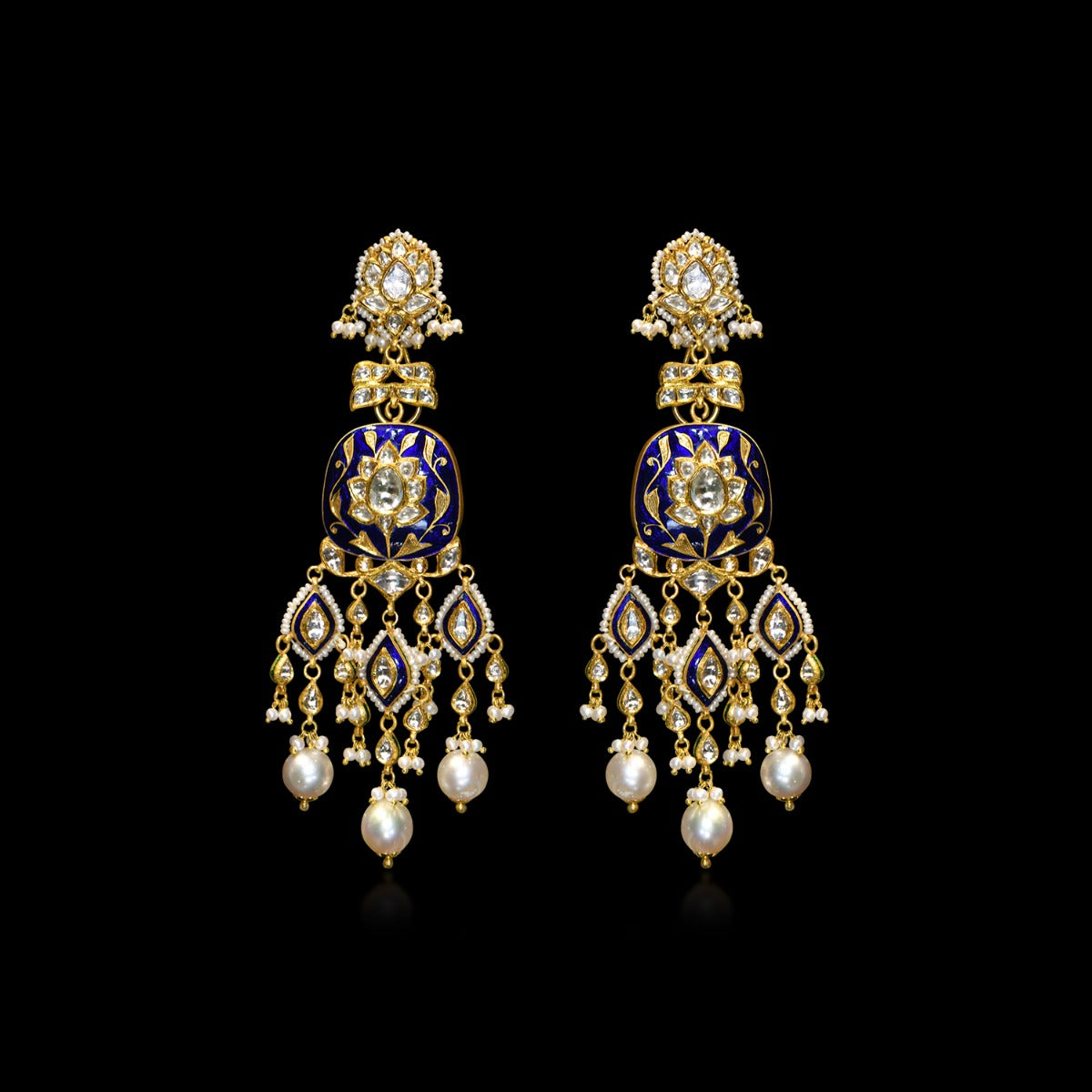 Queen's Pride Polki Necklace Set