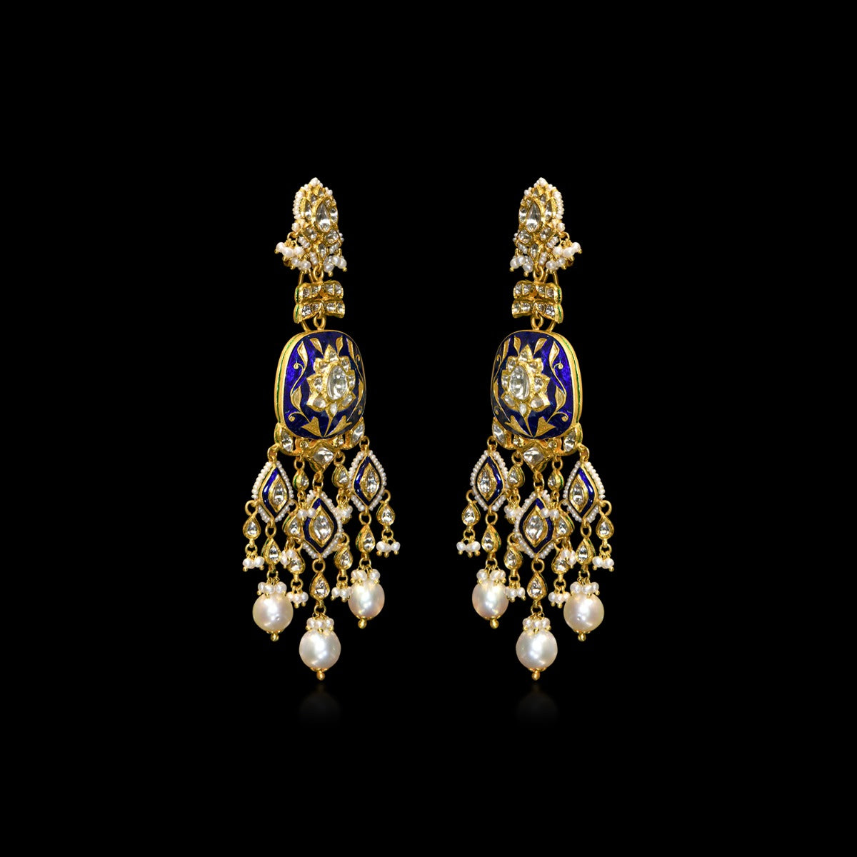 Queen's Pride Polki Necklace Set