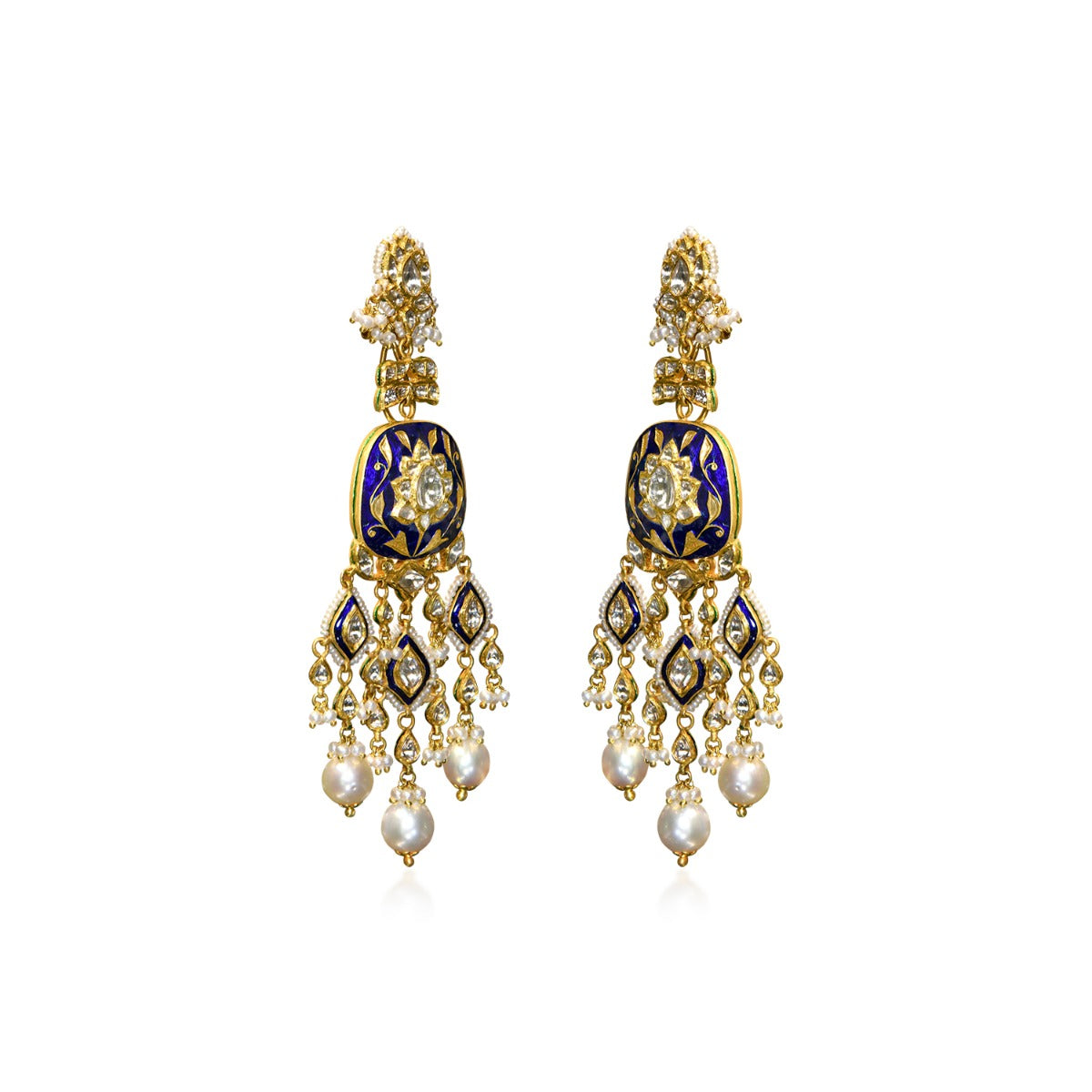Queen's Pride Polki Necklace Set