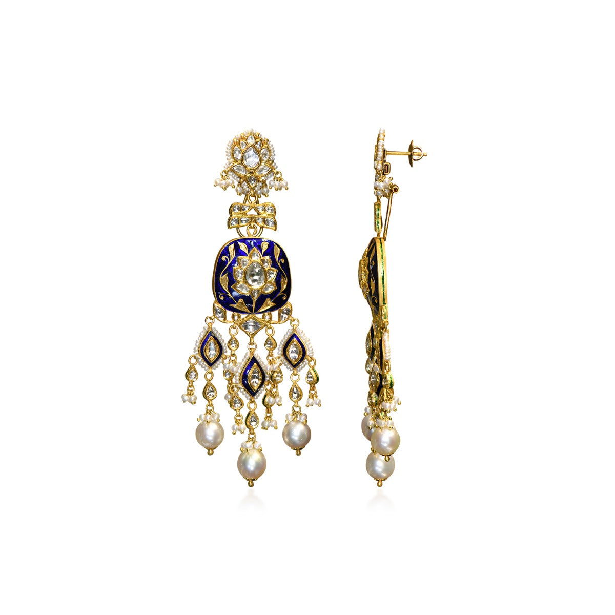 Queen's Pride Polki Necklace Set