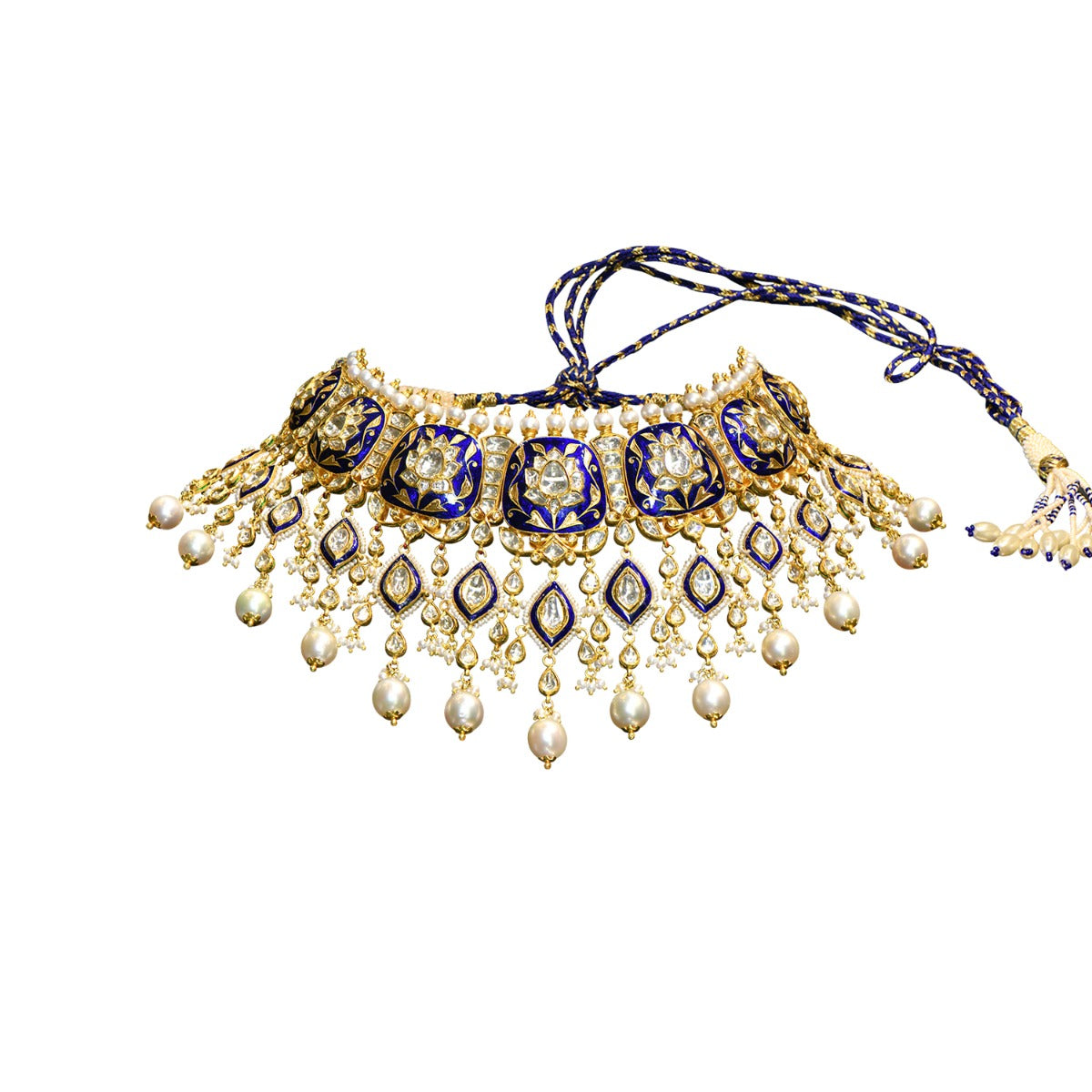 Queen's Pride Polki Necklace Set