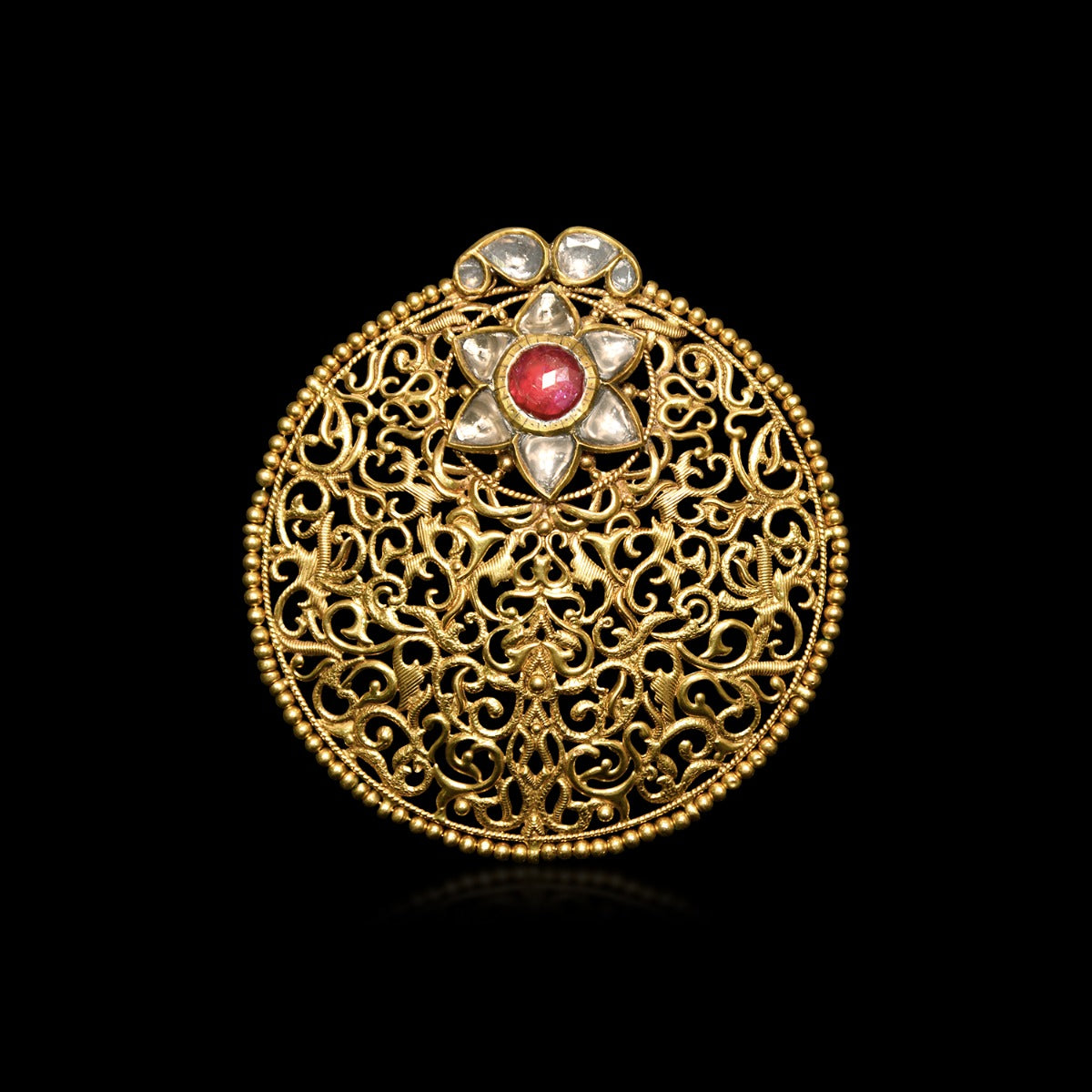 Starry Night Polki Pendant