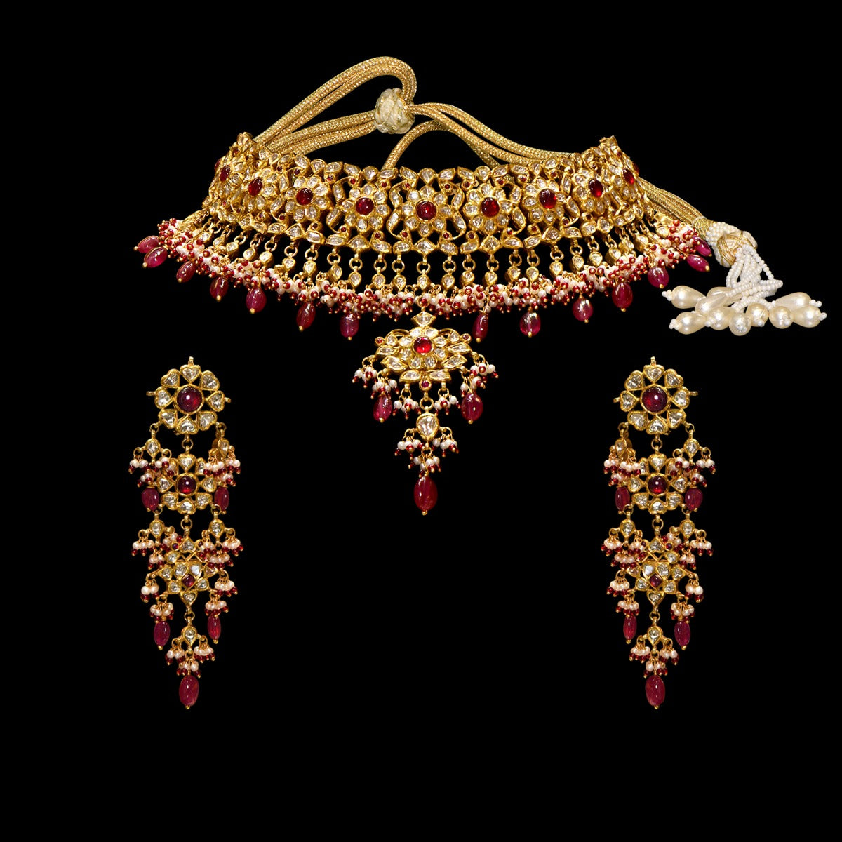 Misty Polki Choker Set