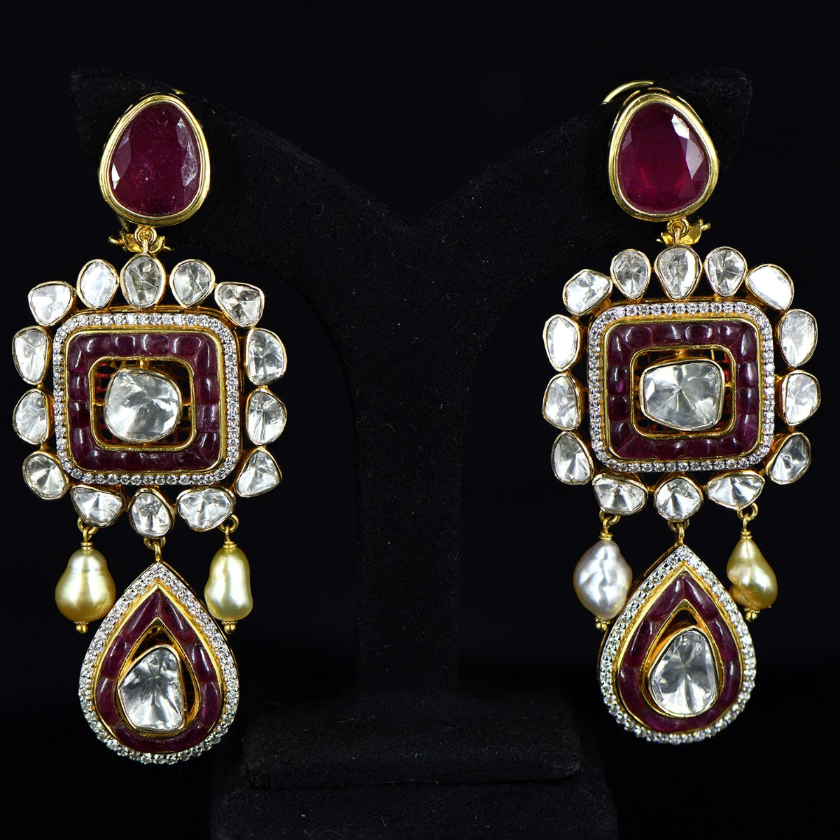 Traditional Legacy Polki Necklace Set