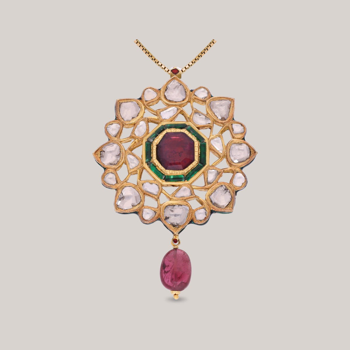 Zekeria Polki Pendant