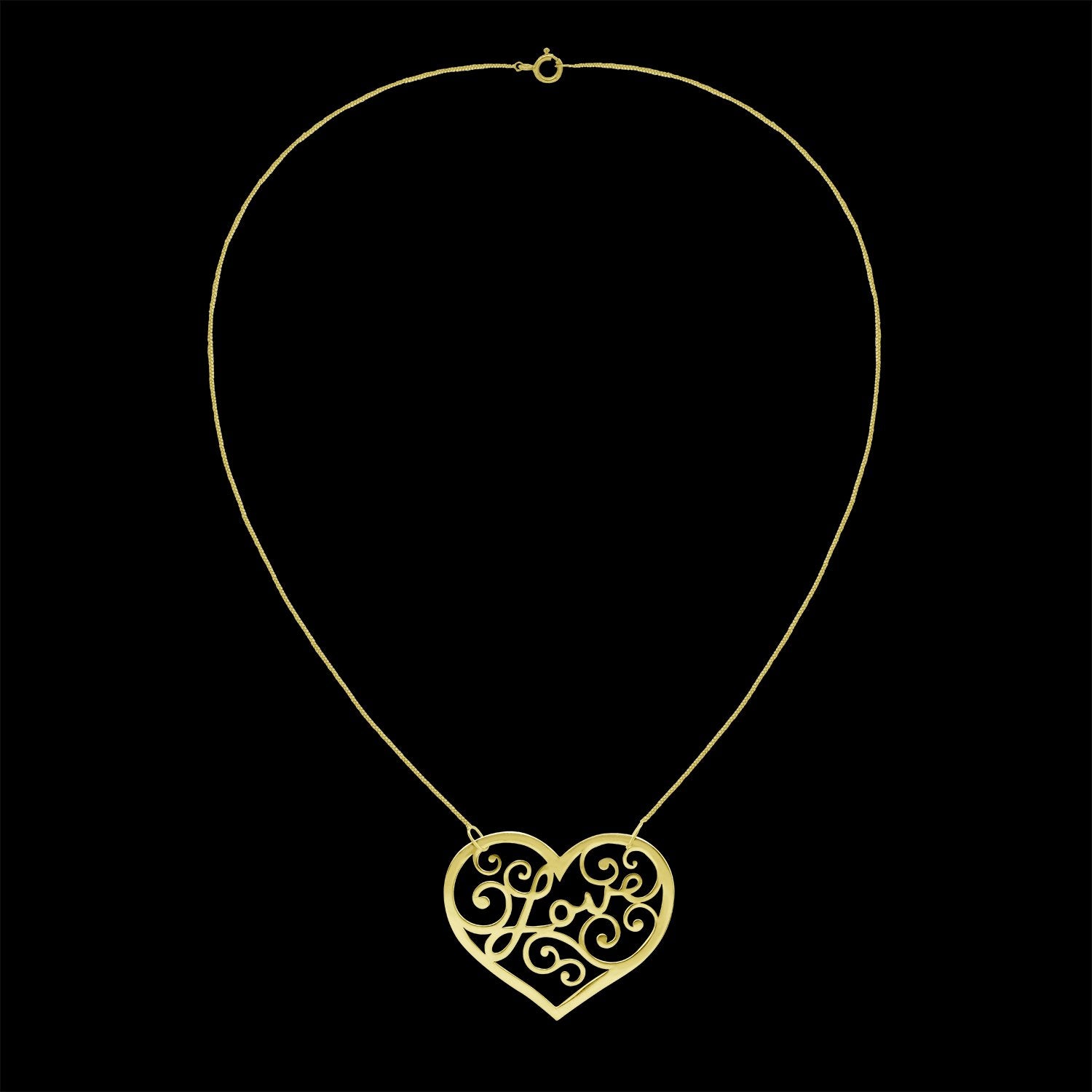 Twain Heart Necklace
