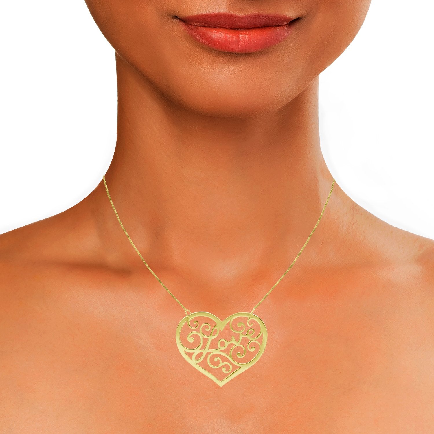 Twain Heart Necklace