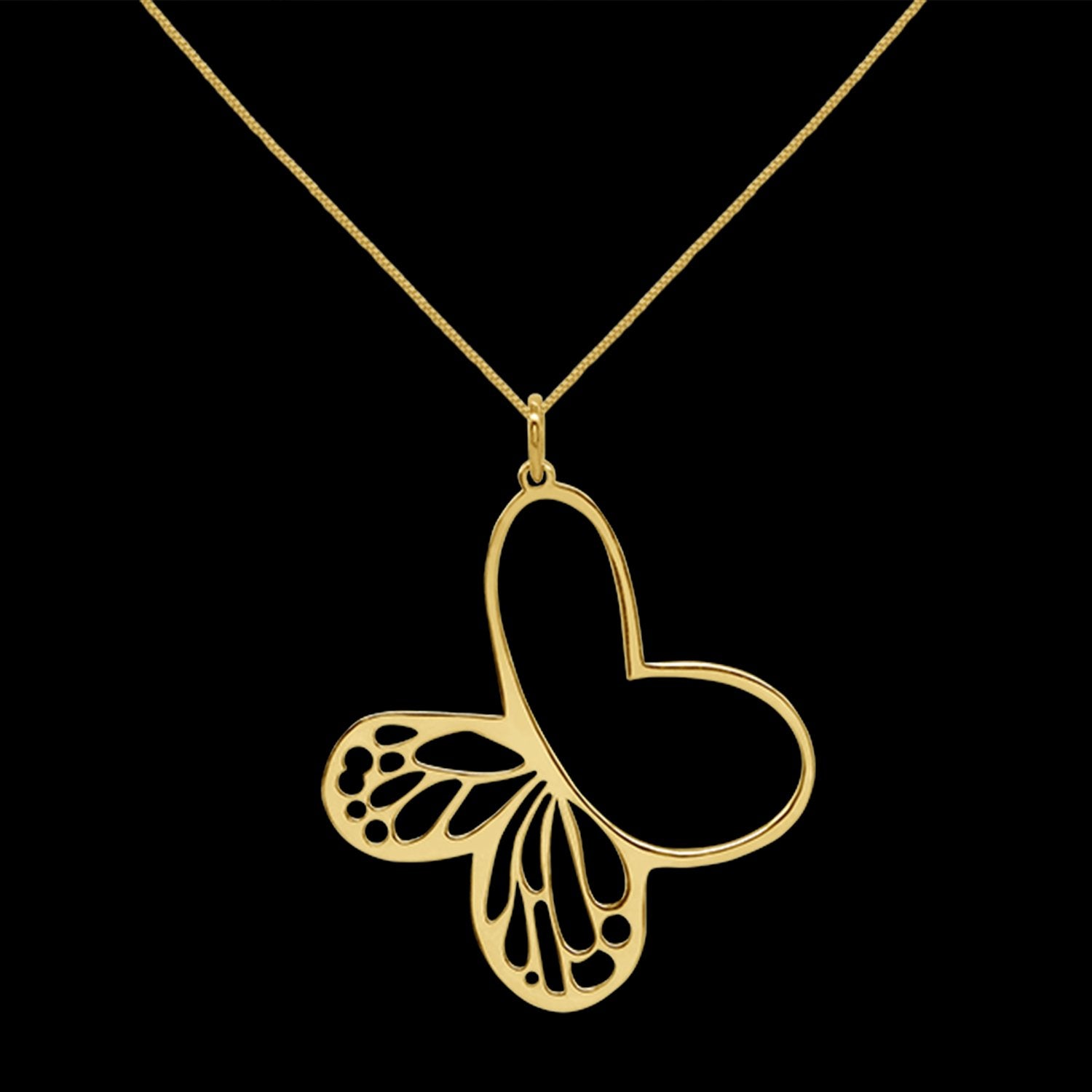Intricate Butterfly Necklace