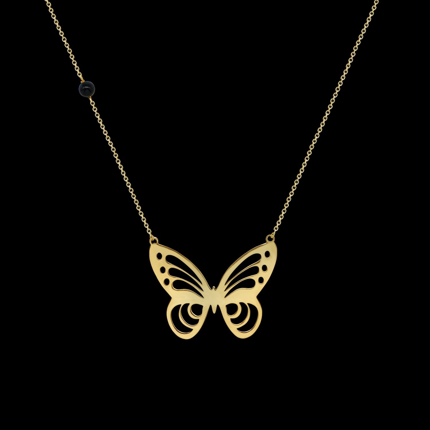 Pinion Butterfly Necklace
