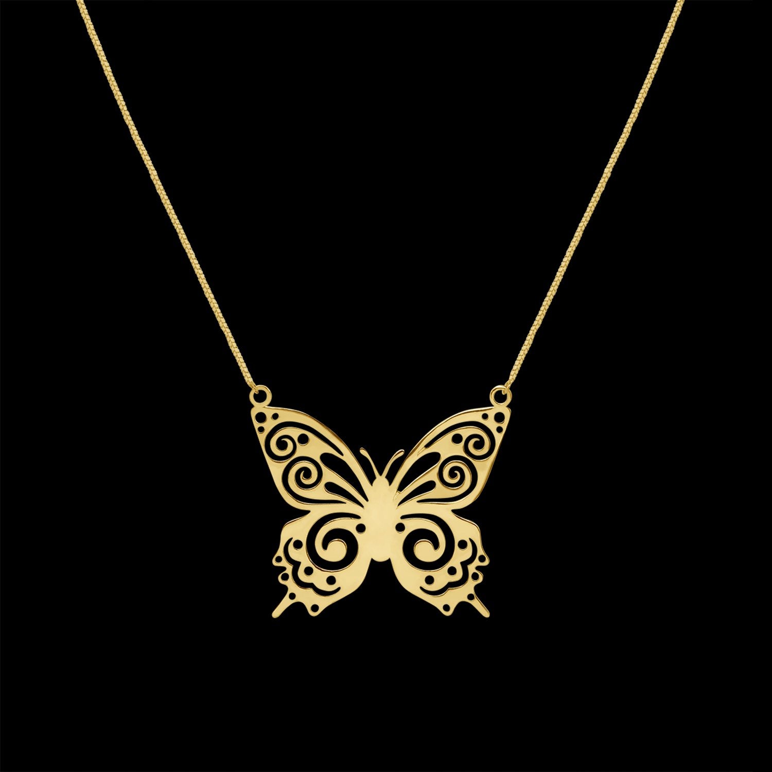 Glorious Butterfly Necklace