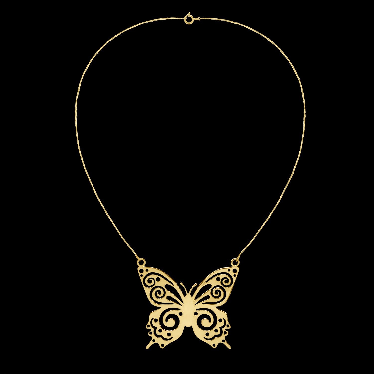 Glorious Butterfly Necklace