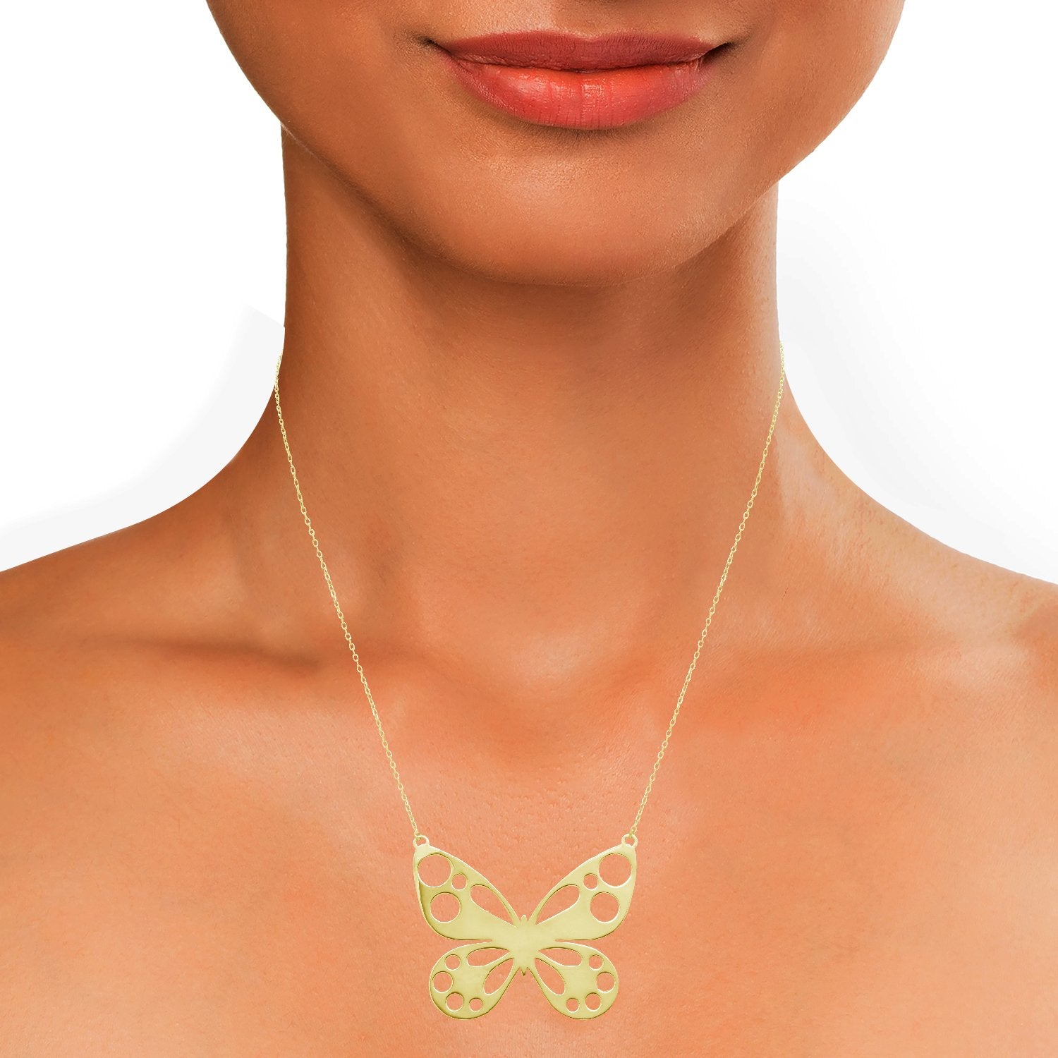 Felicia Butterfly Necklace
