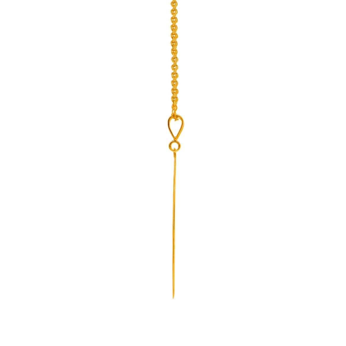 Swirl Floret Chain Necklace