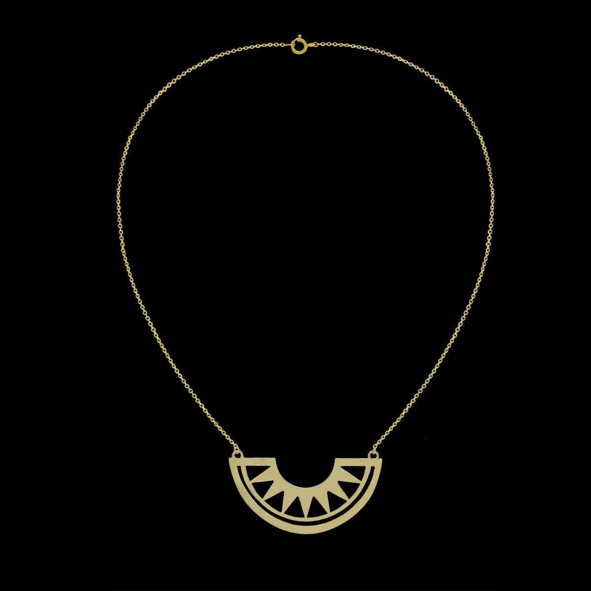Blazing Sun Necklace