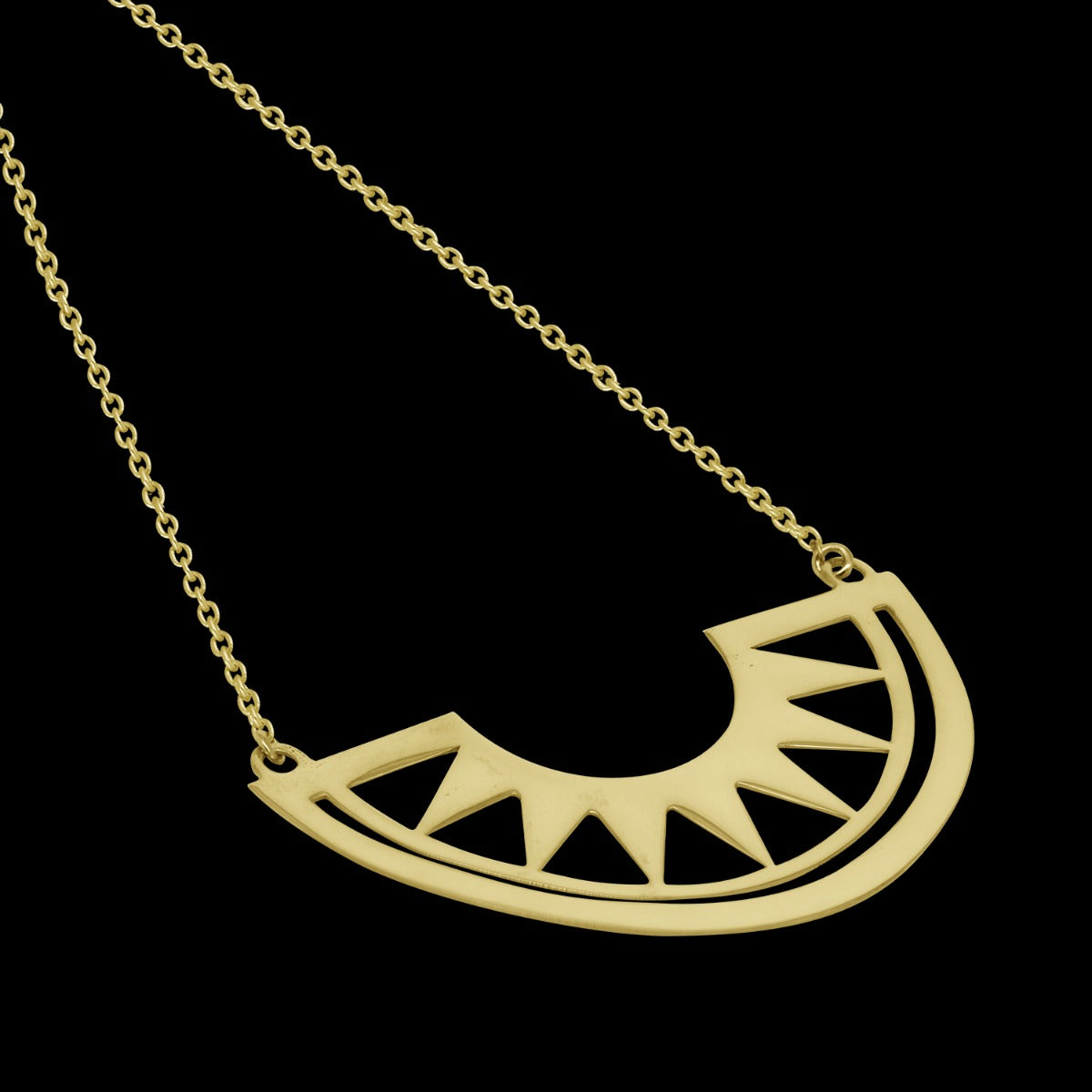 Blazing Sun Necklace