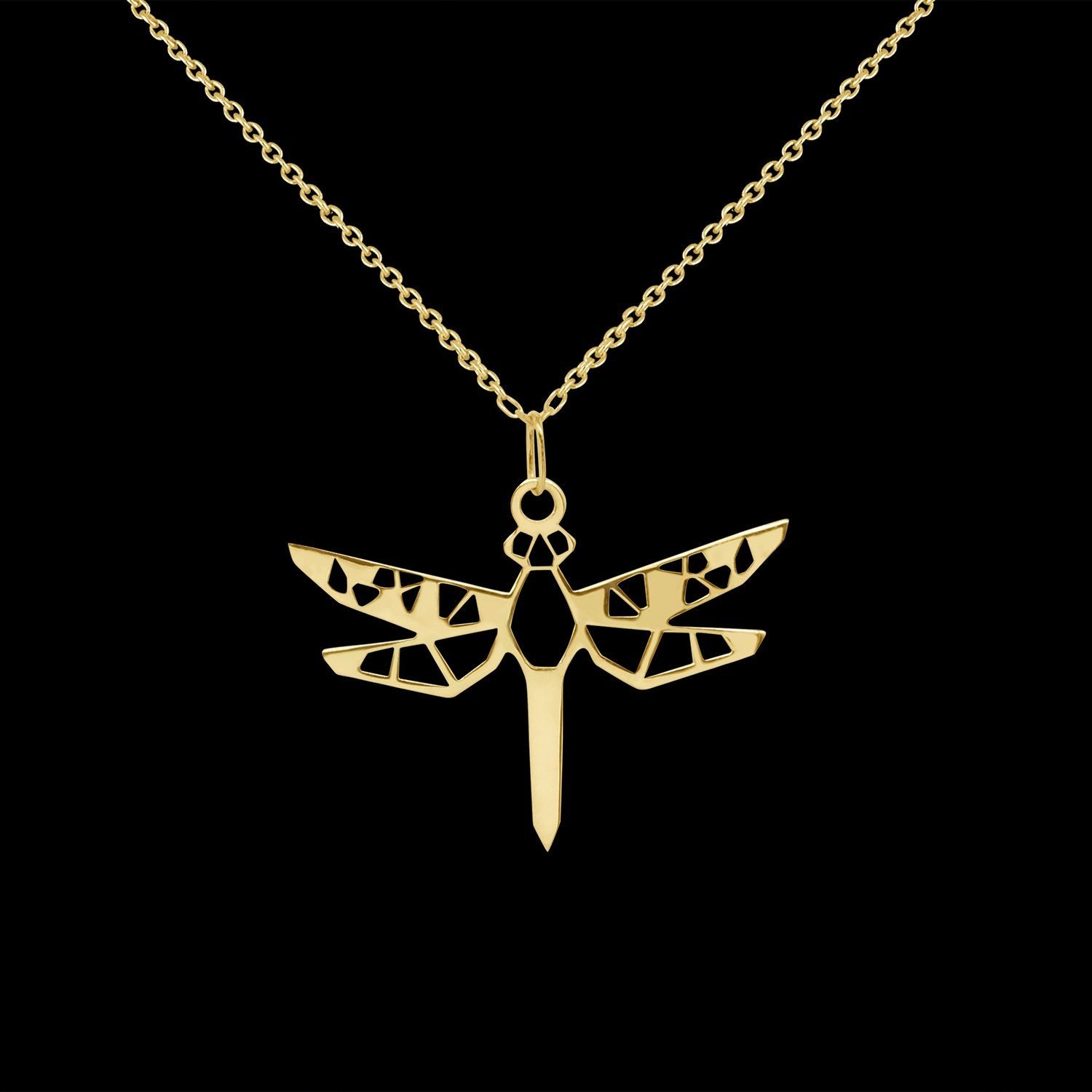 Glittering Butterfly Necklace