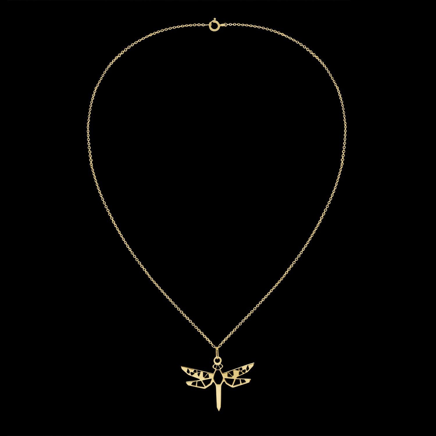 Glittering Butterfly Necklace