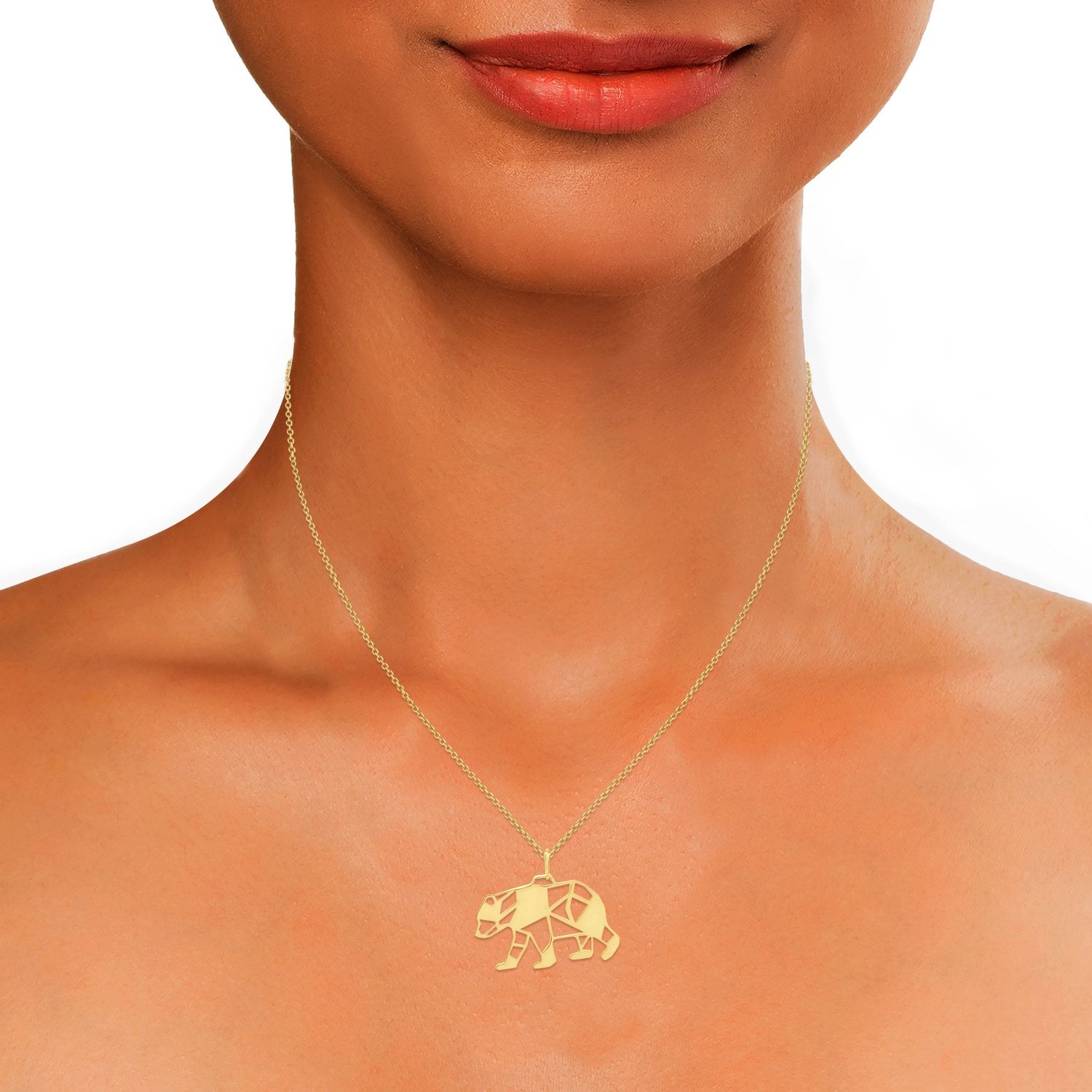 Grizzly Bear Necklace