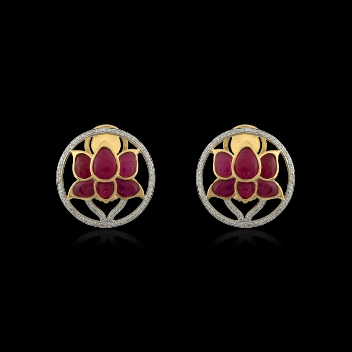 Lotus Lavine Earrings
