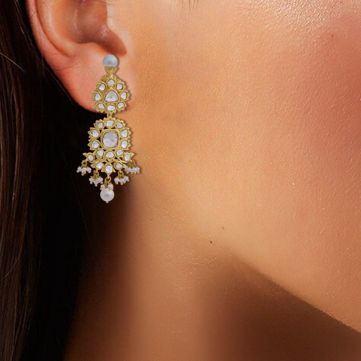 Imara Polki Earrings