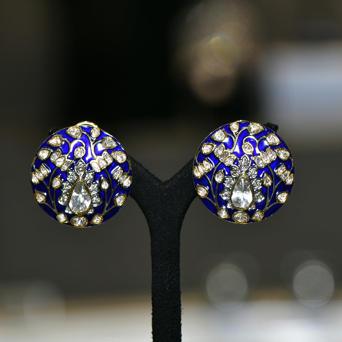 Sphere Polki Earrings