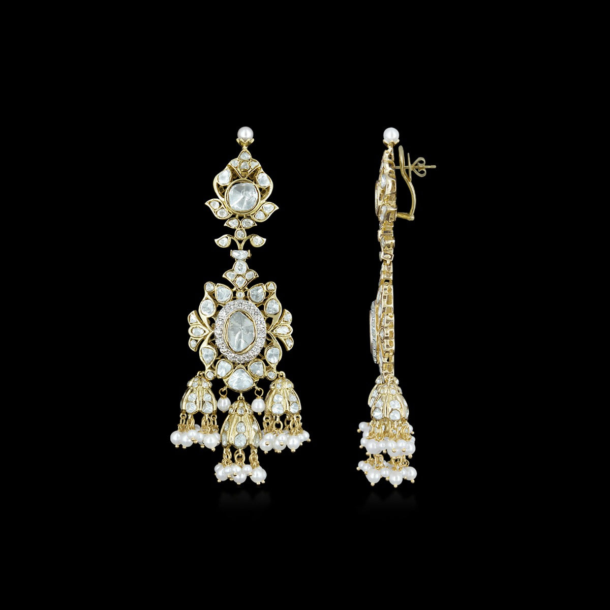 Diya Diva Polki Earrings