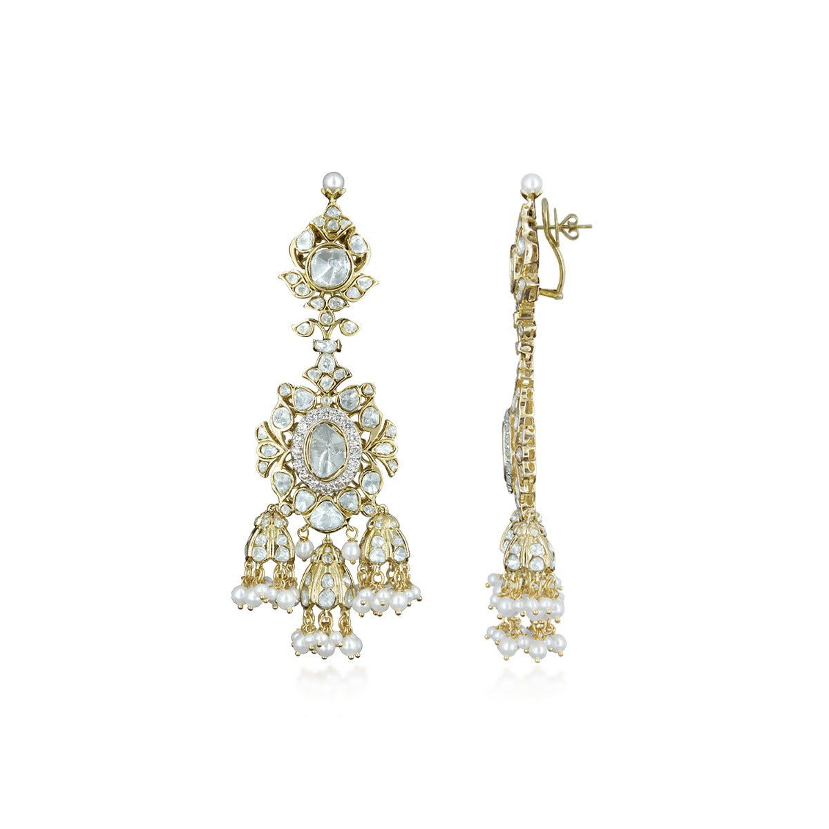 Diya Diva Polki Earrings