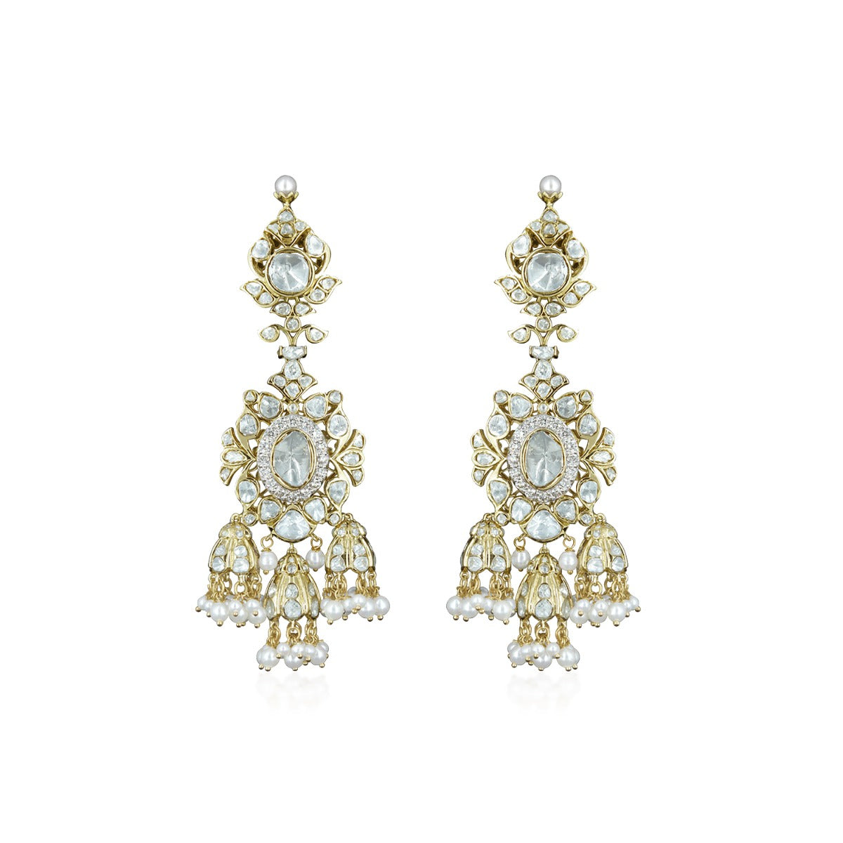 Diya Diva Polki Earrings