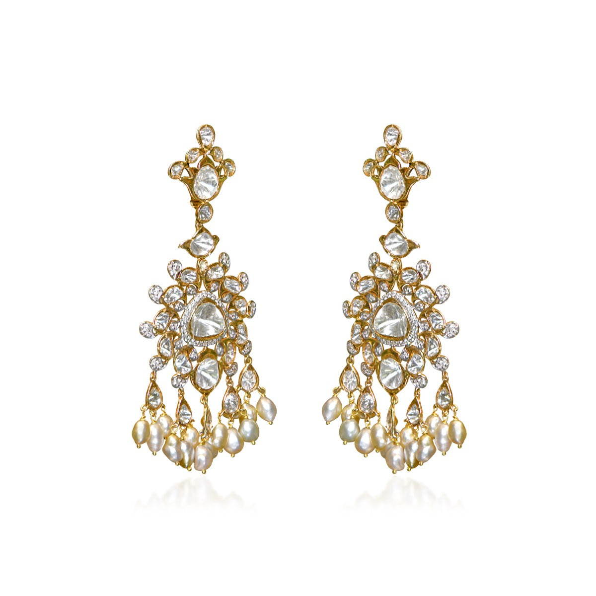 Outward Sun Polki Earrings