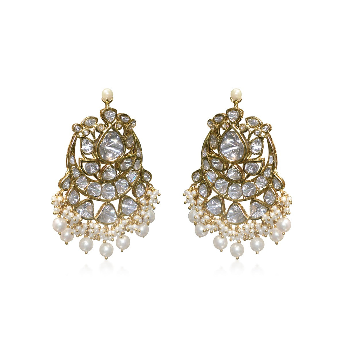 Eternal Elegance Polki Necklace Set