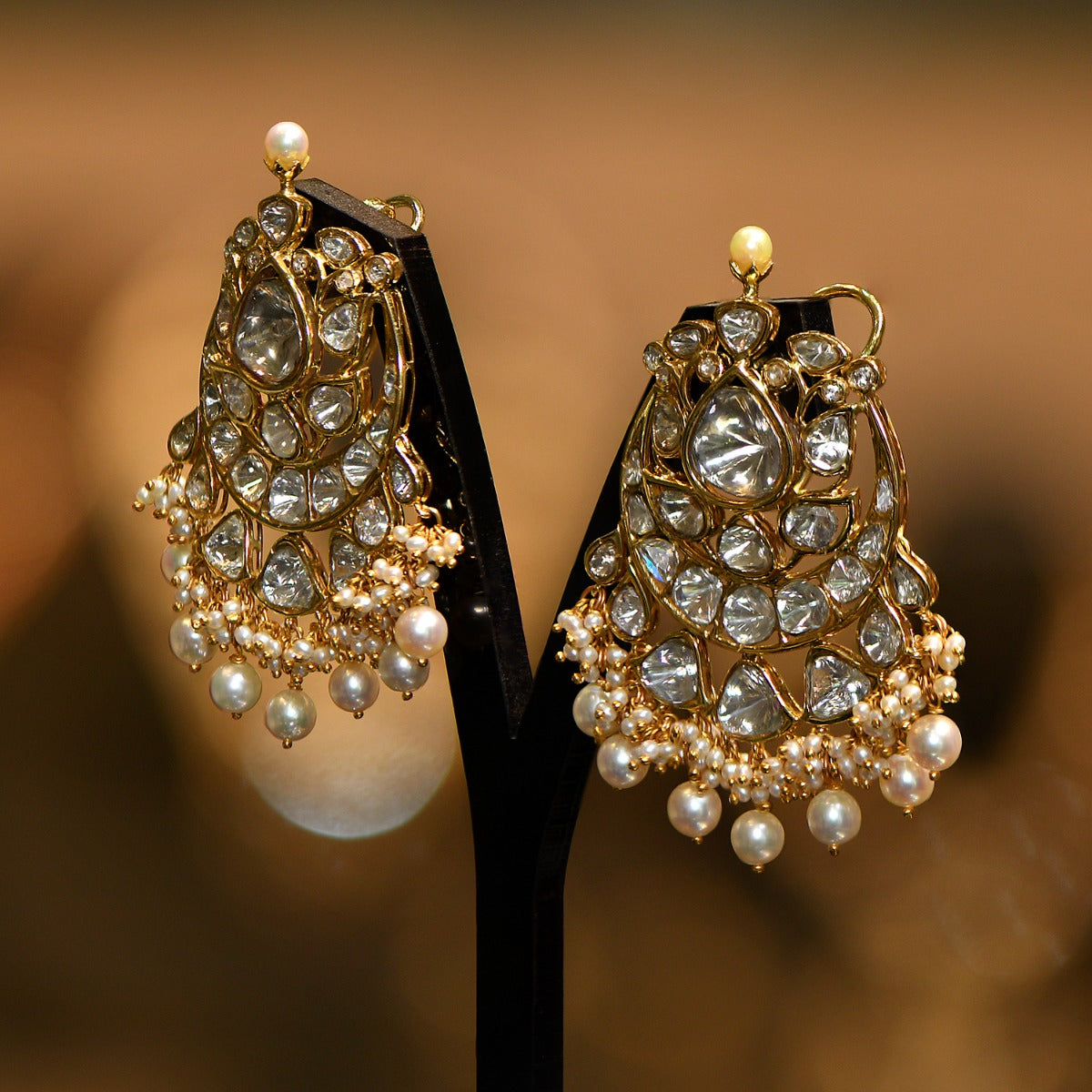 Eternal Elegance Polki Necklace Set