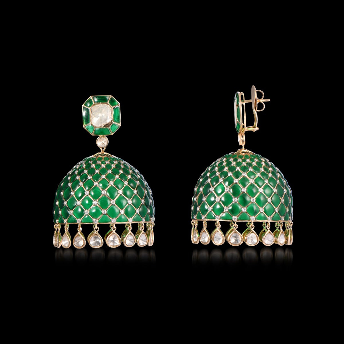Bella Grand Polki Jhumka
