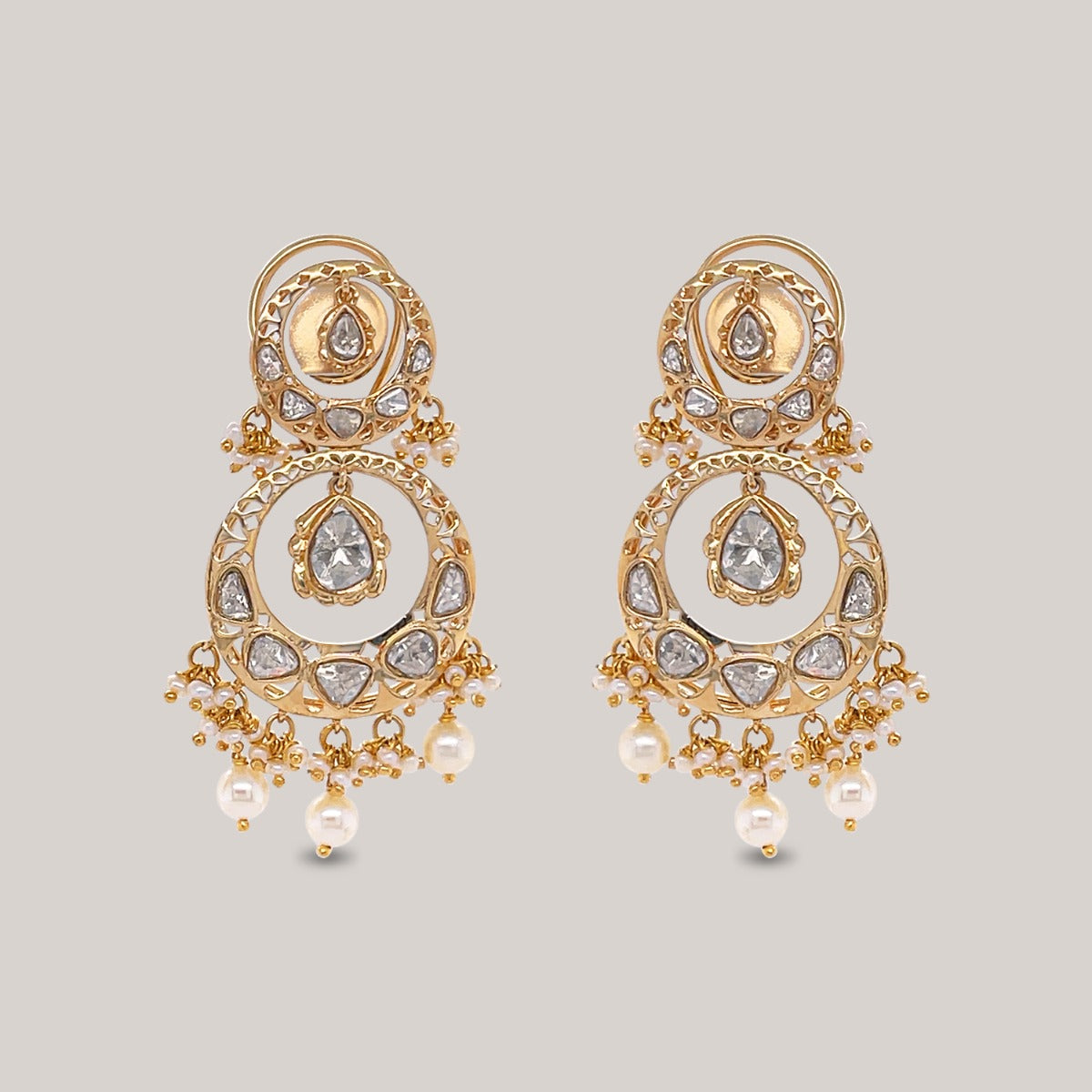 Ziva Polki Earrings