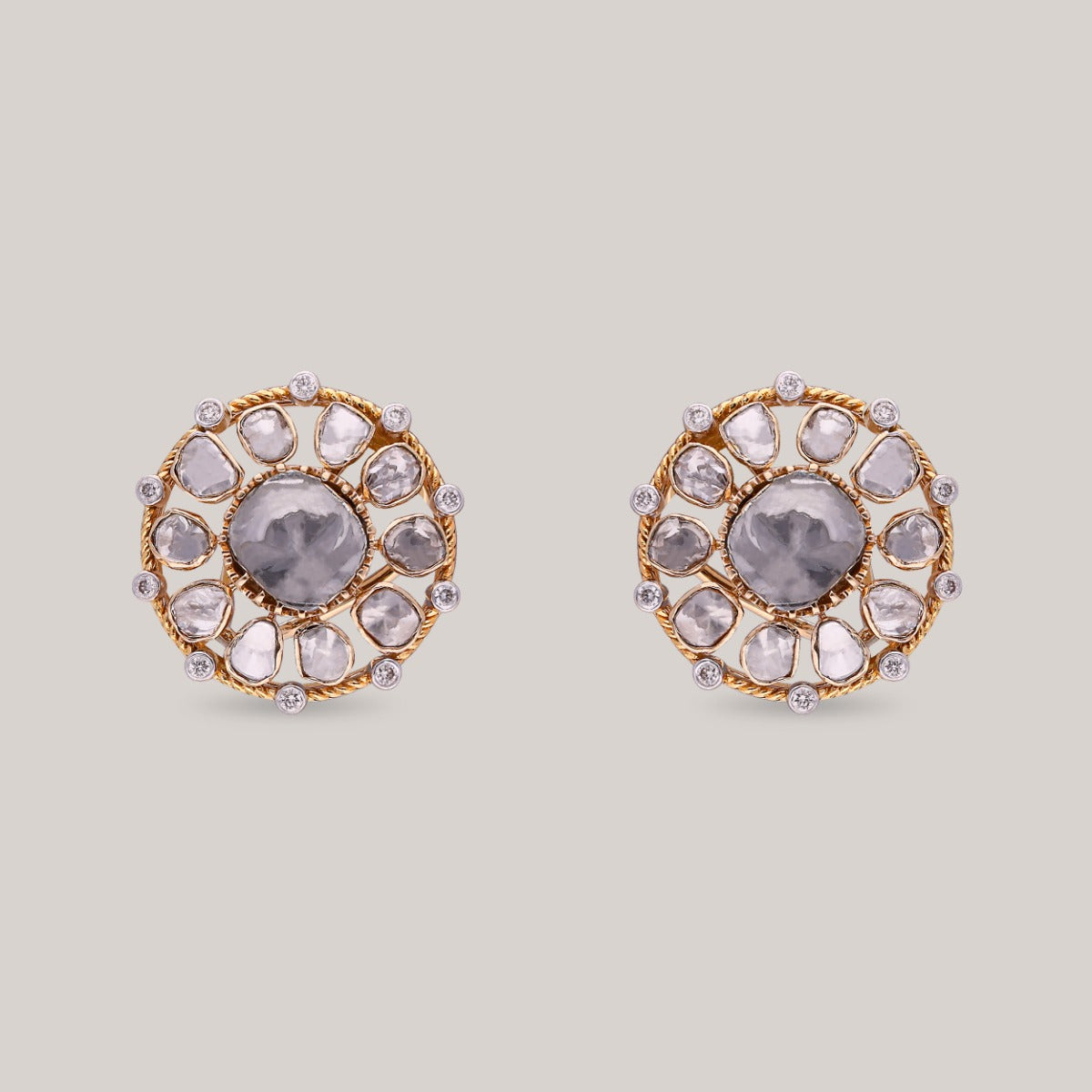Rosette Royale Polki Earrings