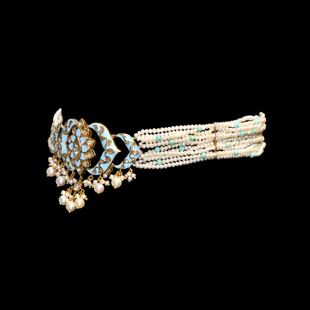 Skylark Polki Choker