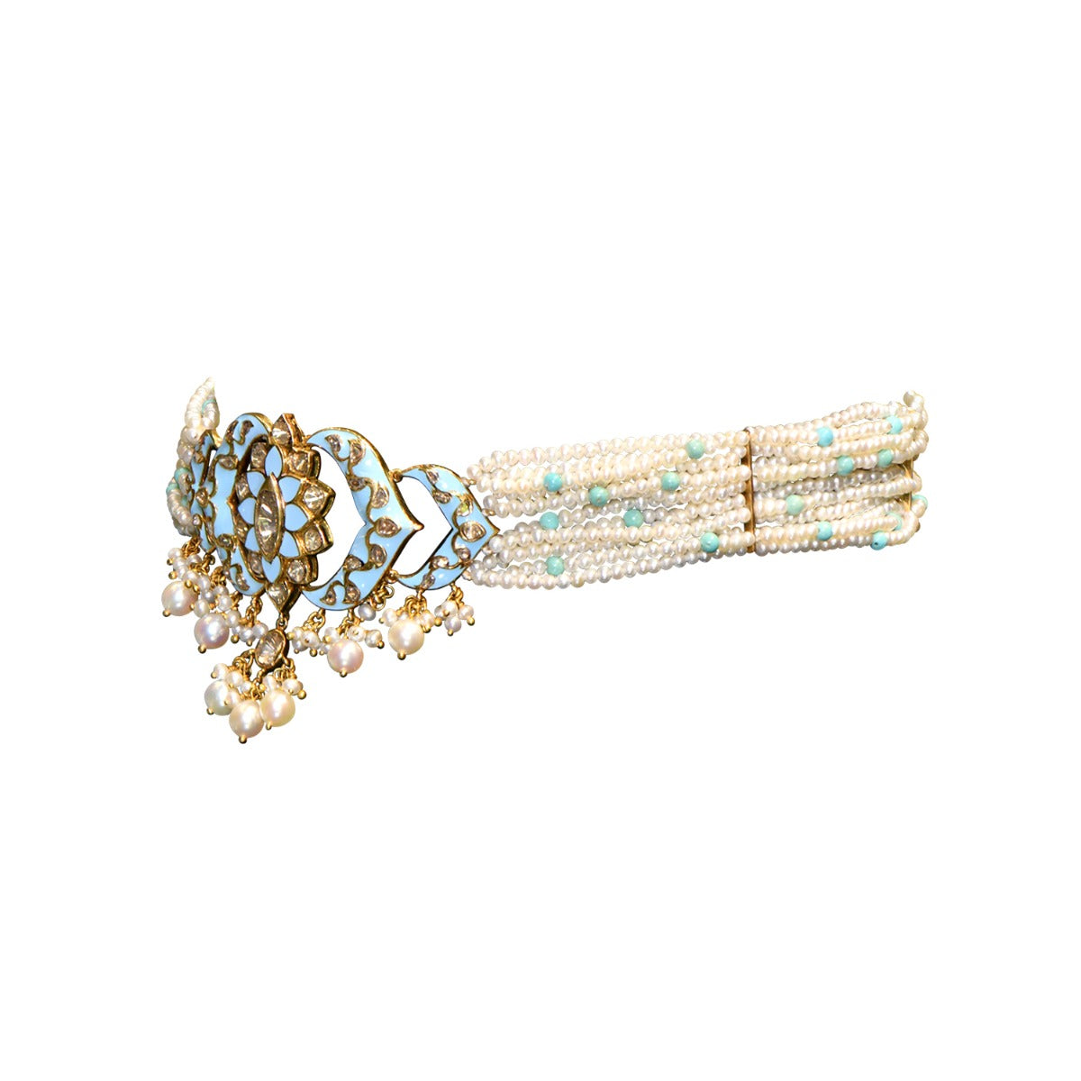 Skylark Polki Choker