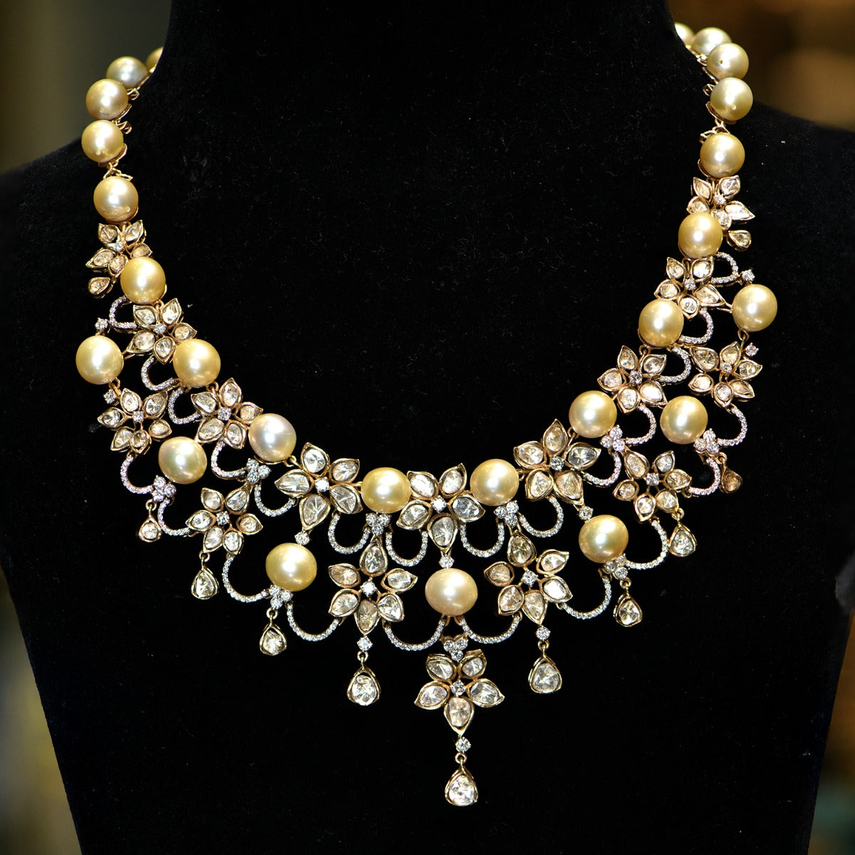 Boulder Trinkets Polki Necklace