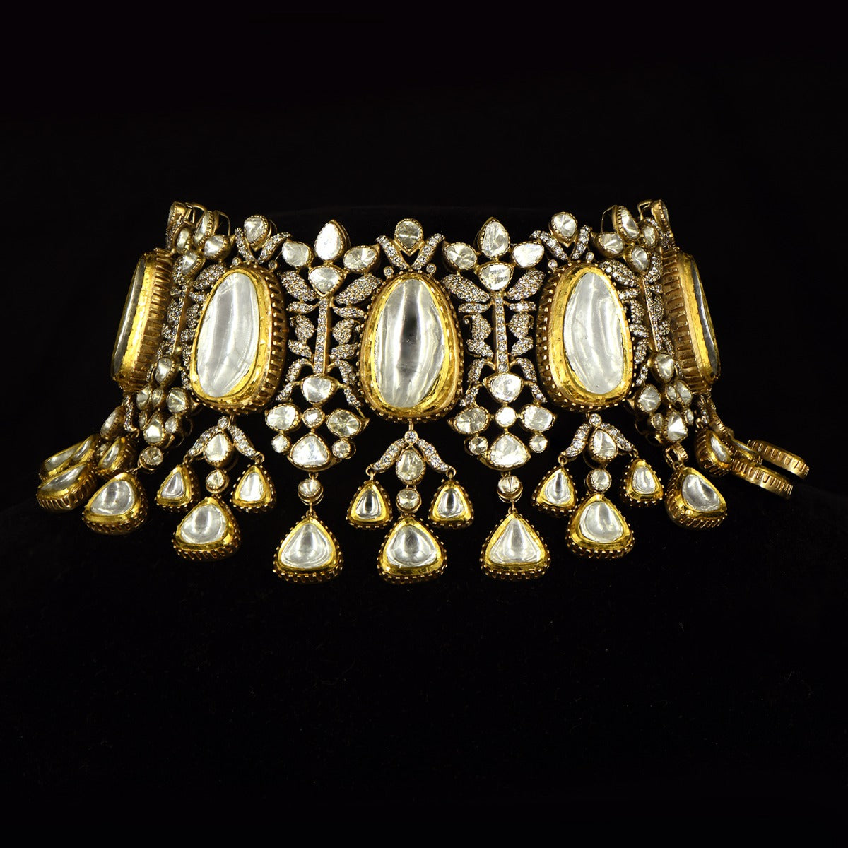 Sunlit Polki Choker