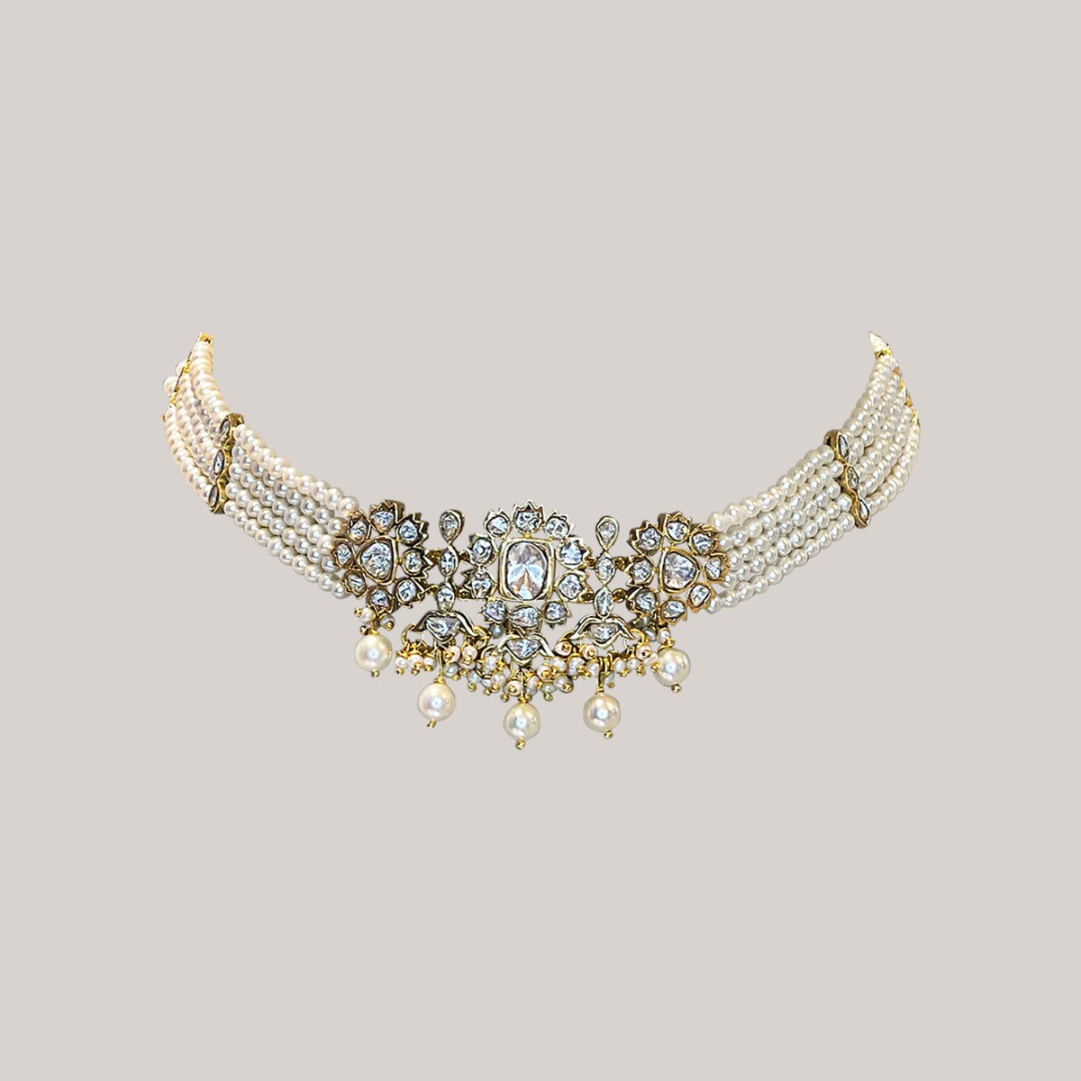 Elysian Elegance Polki Choker Set