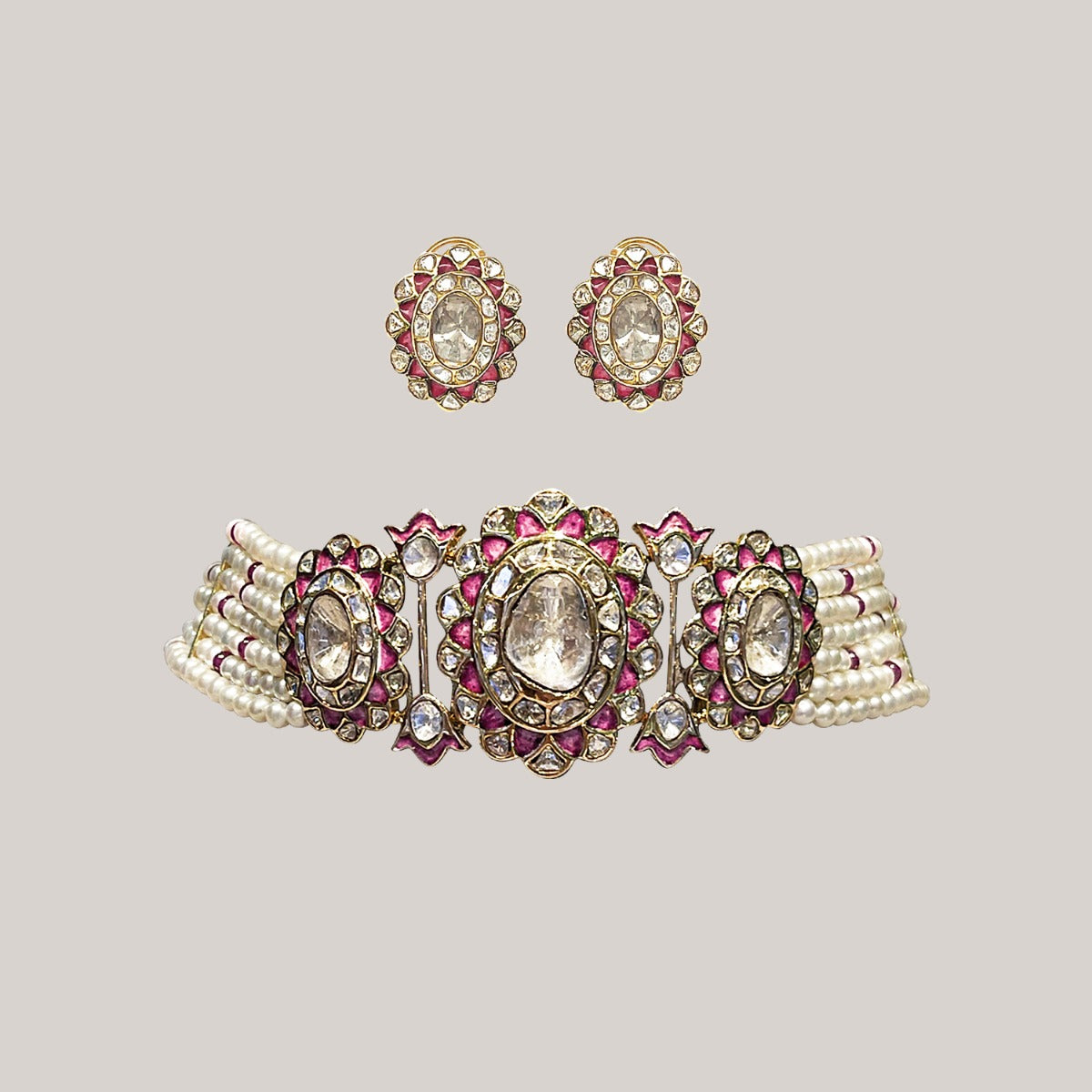 Radiant Reverie Polki Choker Set