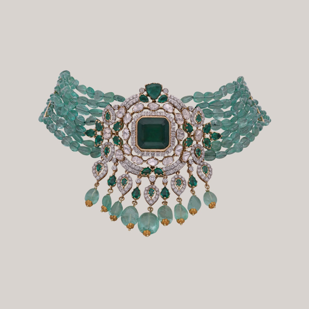 Riona Polki Choker Set