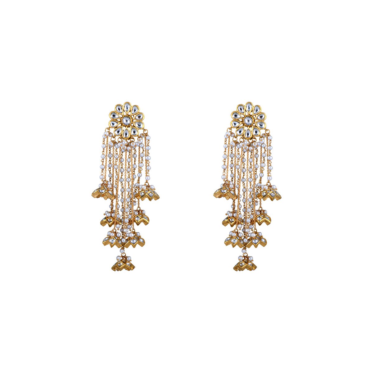 Queen Mckay Polki Earrings