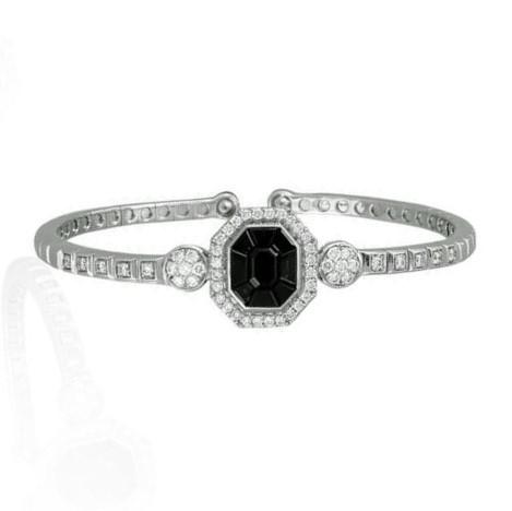 Blazing Sapphire Diamond Bracelet