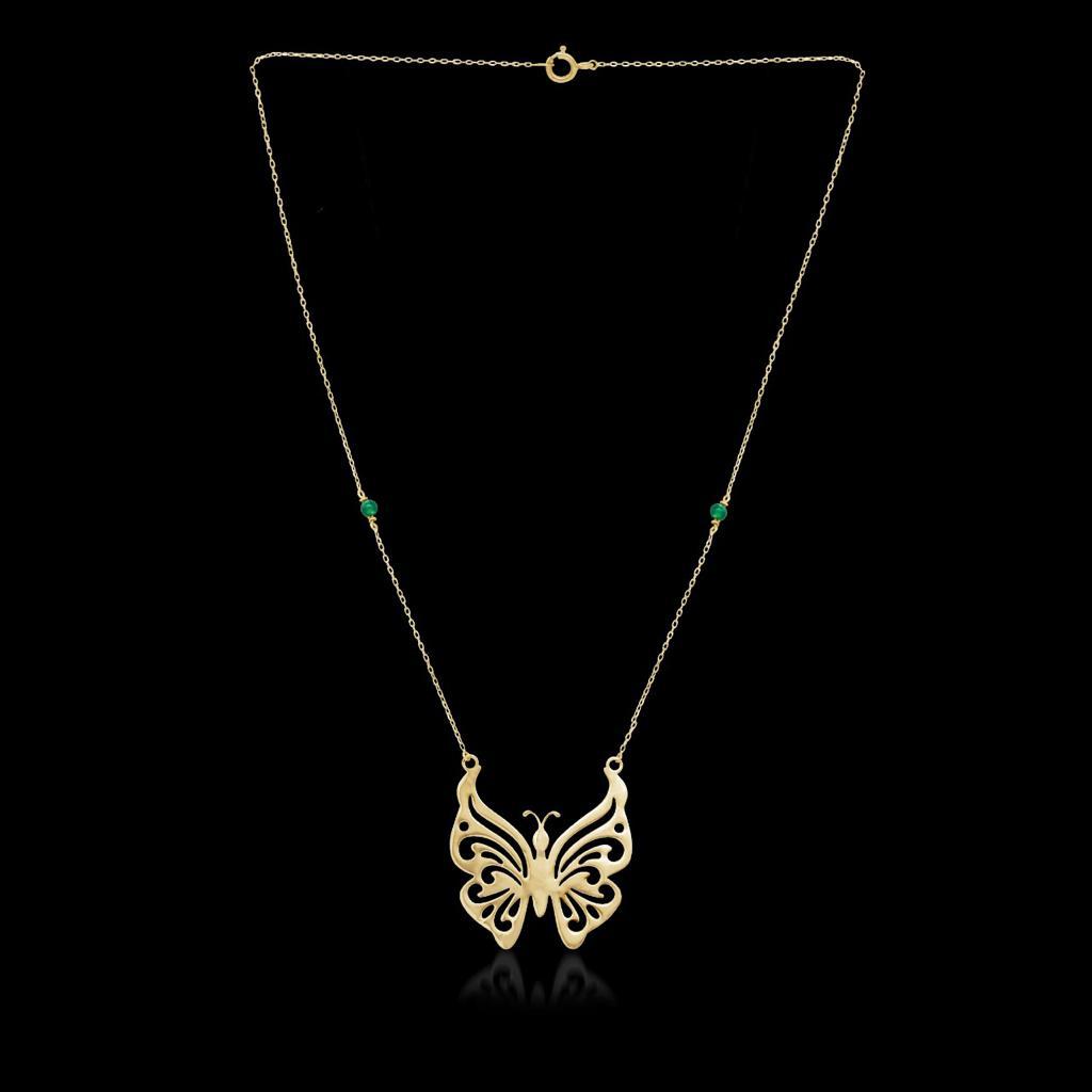 Fly On Butterfly Necklace