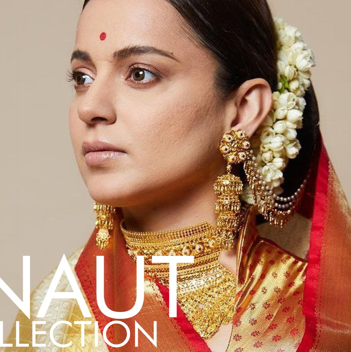 Elaborate Bridal Gold Choker