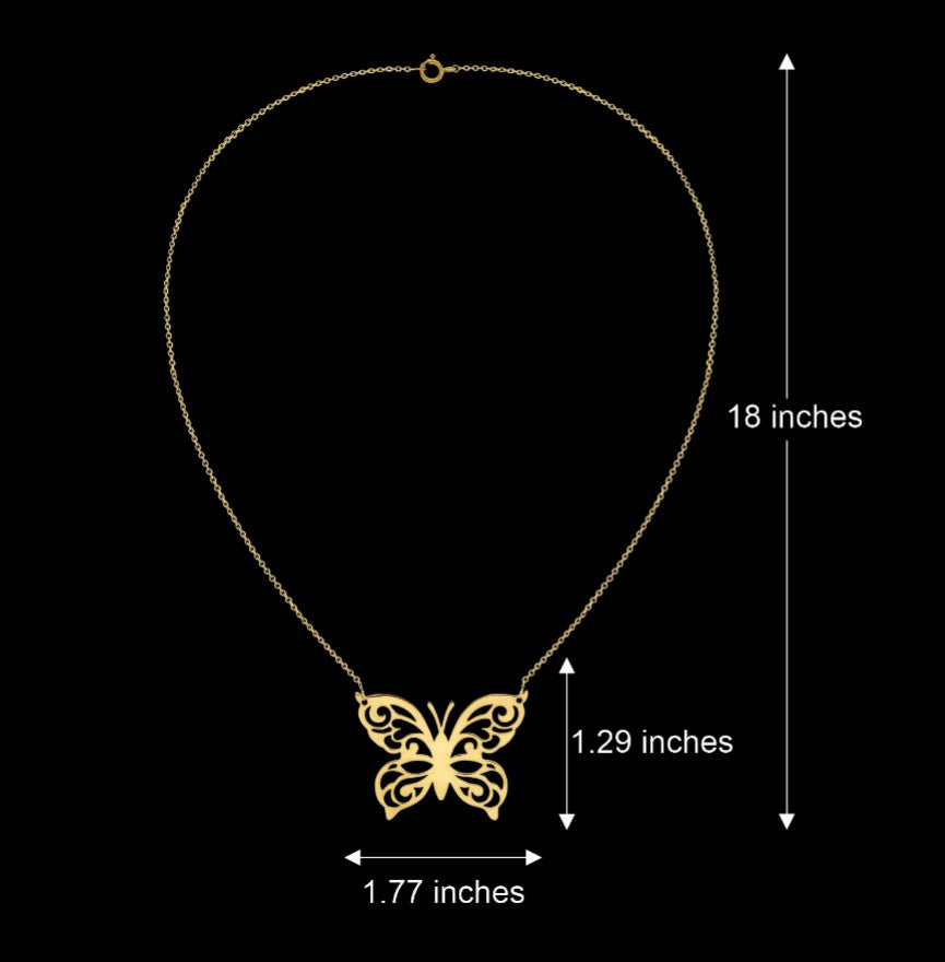 Mighty Butterfly Necklace