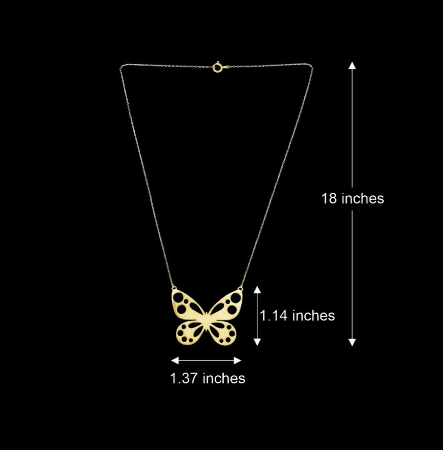 Felicia Butterfly Necklace