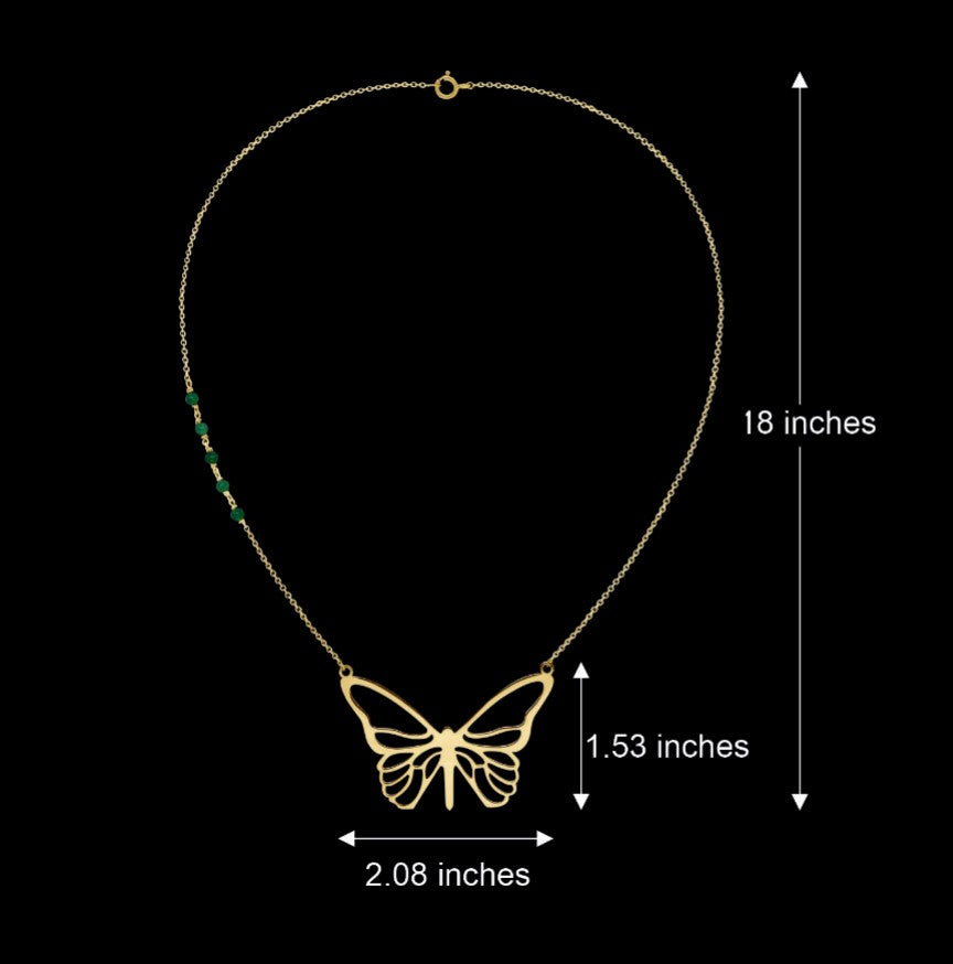 Majestic Butterfly Necklace