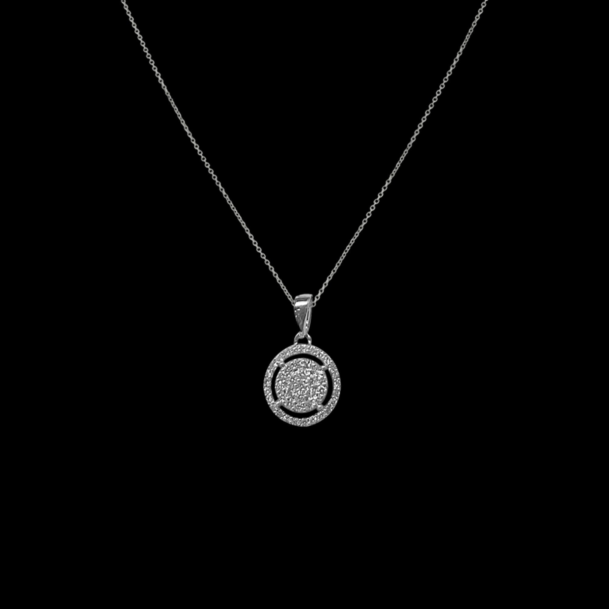 Orbit Diamond Pendant